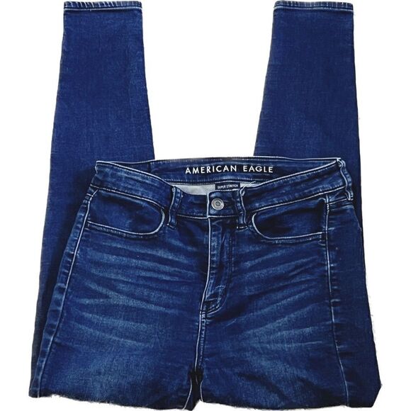 American Eagle Outfitters Denim - American Eagle women’s size 2, mid rise, dark wash, straight leg, denim jeans